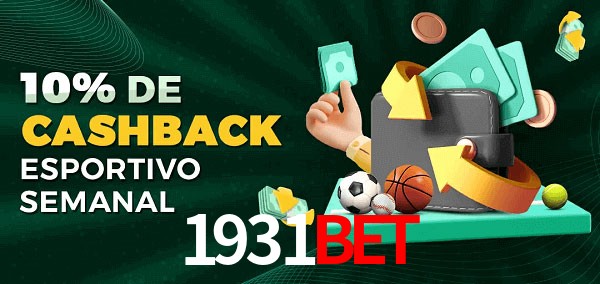 10% de bônus de cashback na 1931BET